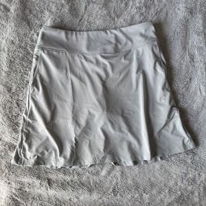 Columbia Golf Skort Womens Small Gray Athletic Tennis Skirt Pockets Activewear